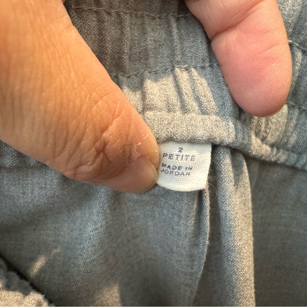 Gray Petite Pants